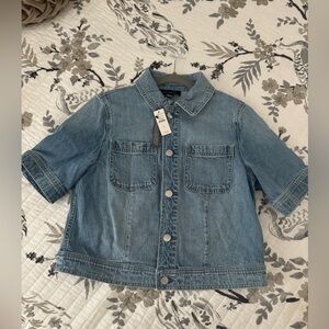 Talbots Classic Blue Denim Jacket new with tag
